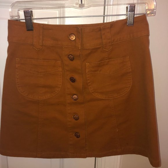 Madewell Button-down Skirt - Picture 2 of 3